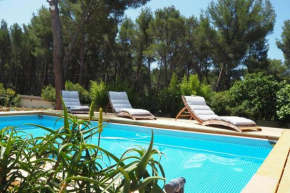 VILLA 6 PERSONNES /PISCINE/CAMPAGNE/TERRAIN DE PETANQUE/15 km BANDOL